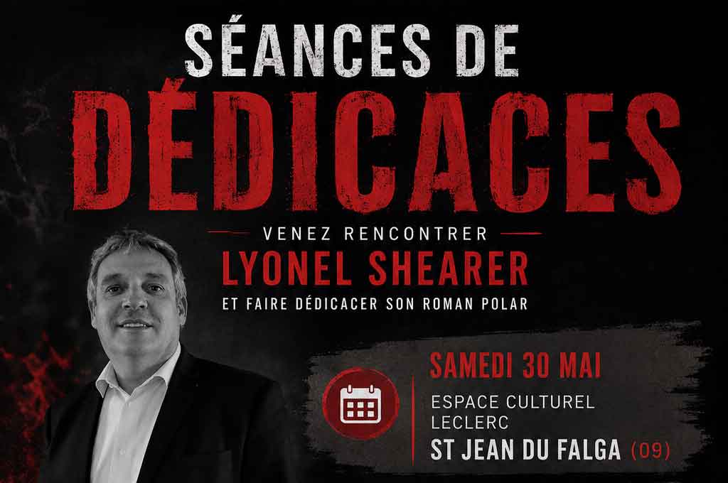 Séances de dédicaces : venez rencontrer Lyonel Shearer